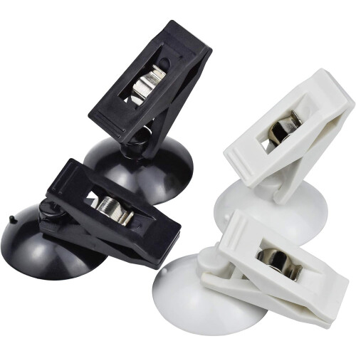 Κλιπ βεντούζας πολλαπλών χρήσεων, υλικά ABS PVC για μακροχρόνια πρόσφυση (2 τεμάχια) 1