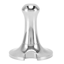 Professionelt tilbehør til espressomaskine, espressostamper i rustfrit stål for optimal espresso-udvinding, unikt håndtagsdesign for komfort og