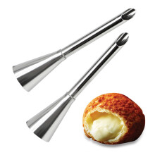 Bakkerijbrood, gefrituurde donuts: hoogwaardige roestvrijstalen decoratiegereedschappen voor al uw creatieve bakavonturen.