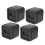 Adjustable Height Bed Risers Premium Rubber Furniture Elevation Blocks Non Slip Stability Support Stackable Riser Pads For Beds Sofas Tables Multi Pur 5