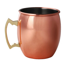 550 ml Kupferbeschichteter Moscow Mule-Becher,