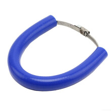 Motorcycle Exhaust Protector Heat Shield 33mm Silicone Stainless Steel Anti Hot Cover for Most 250cc Motorcycles Blue