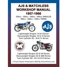 Ajs amp Matchless 19571966 Workshop Manual All Models Singles amp Twin