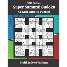 Super Samurai Sudoku Puzzles by Somatomint Paperback Book