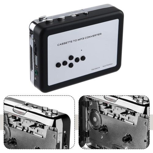 Retro Cassette Player With USB Connectivity For MP3 Formats Portable 1