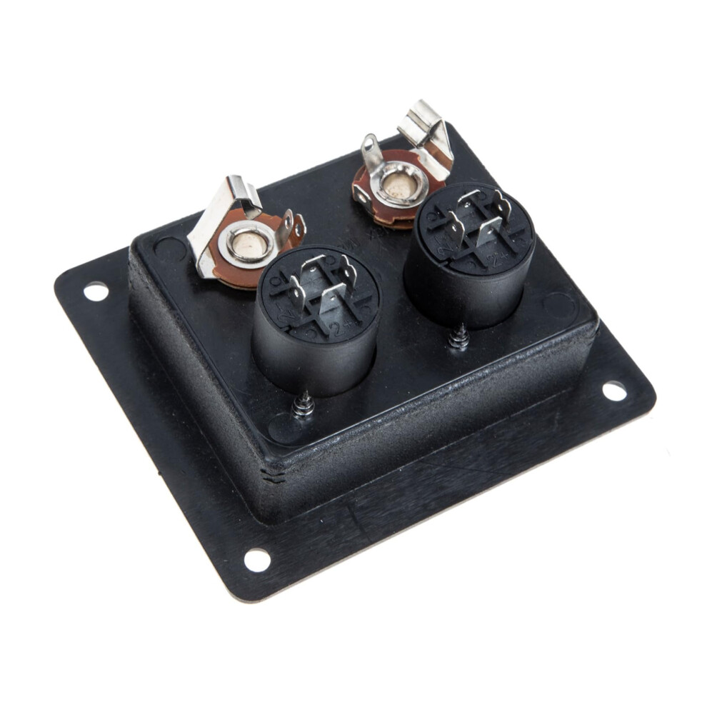 Loudspeaker Terminal Connector Board Black Moistureresistant Shockresistant Spring Horn Terminals For Stage Audio 9323874310350