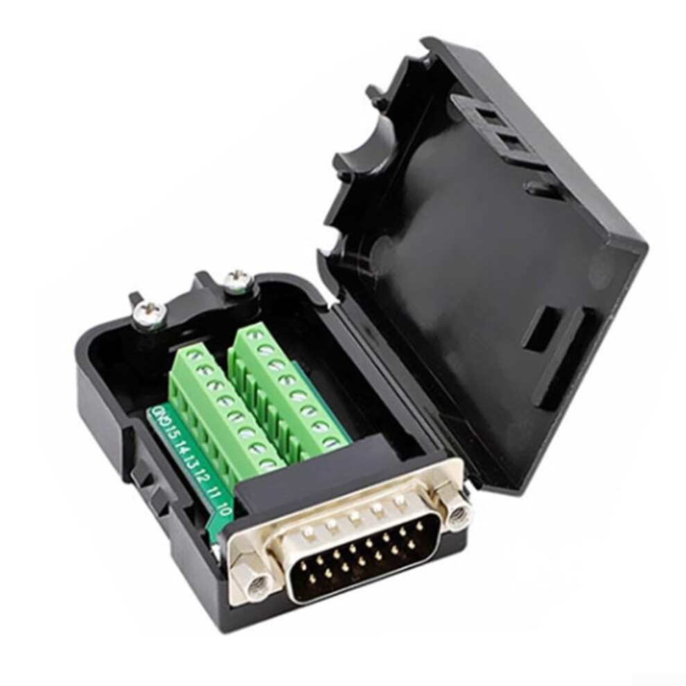 Conversion Terminal Dsub 15Pin Db15 Solderless Diy Board Terminal Connector 2Row Centimeter Cable 9323874310367