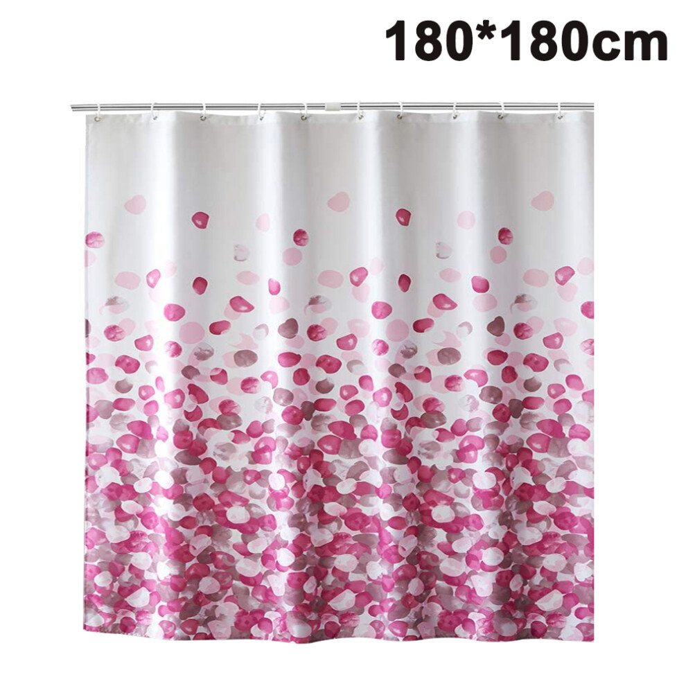 Innovative Bathroom Curtain, Water-Repellent, Quick Drying, Special Design, For A Fresh And Stylish Look 9060116000203