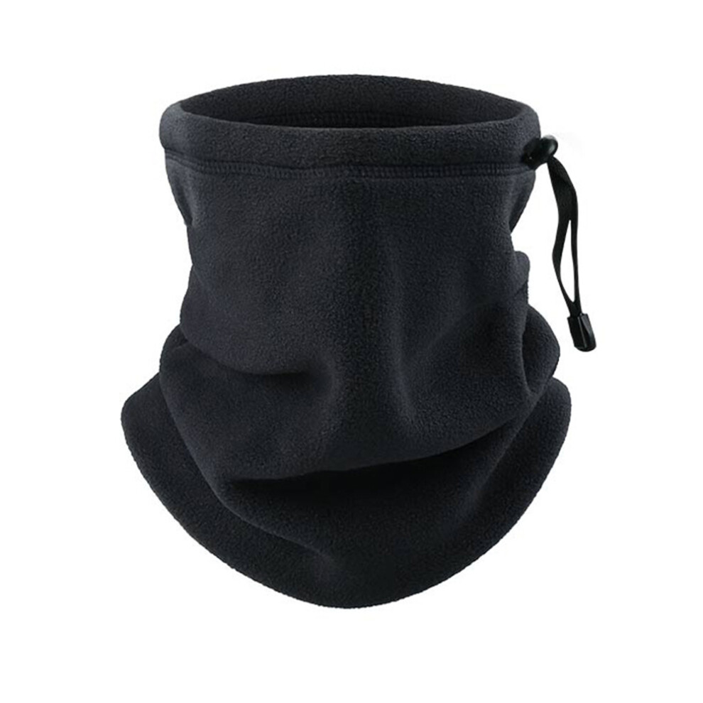 Adjustable Drawstring Neck Gaiter Face Mask, Windproof Winter Cold Weather Thermal Wear For Skiing Snowboarding Cycling, Multifunctional Full Protecti 9060116998715