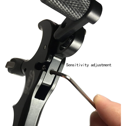 Archery Release Aid 4Finger Trigger Thumb Bow Release 360Degree Rotatable For Compound Bow Hunting 1