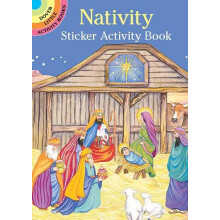 Nativity Sticker Activity Book by Marty Noble Paperback Book