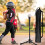 Tee Ball Stand Adjustable Height Tripod BeginnerFriendly Portable Softball Training Tee With Bag For Ages 38 2