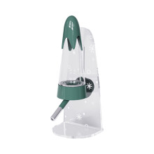 NoSpill Acrylic Pet Rodents Water Feeders for Dwarf-Green