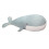 Long Body Pillow For Side Sleepers Comfortable Spine-Blue 50cm 1