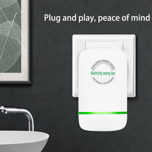 Energy Saving Device for Home and Office, Electricity Saving Device with Voltage Stabilization and Current Balancing Technology, Power Saver Box for A 2