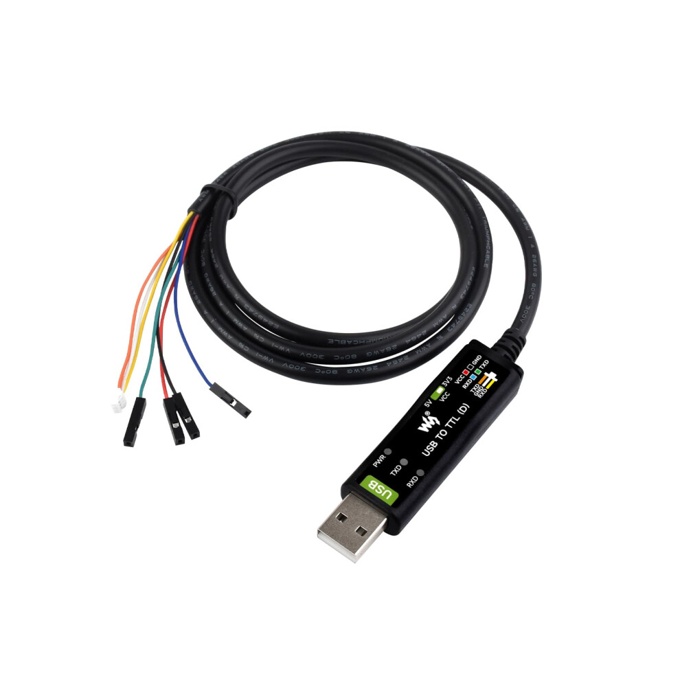 Industrial Usb To Ttl Serial Adapter Cable Onboard Chip, Raspberry Pi 5 Debugging, 3.3V/5V Level Shifting 9323874311449
