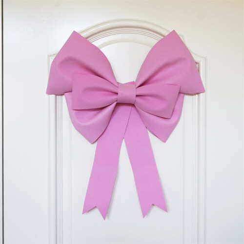 Διακοσμητικό τούρτας για baby shower για κορίτσια, Διακοσμητικό τούρτας με φιόγκο για 2