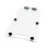 Wheeled Acrylic Sliding Pad Skateboard For TM7-Transparent 4