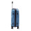 Living And Home 20 Inch Wavy Texture Hard Shell Travel Suitcase, Blue 3