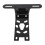 Supporto per luce targa per moto Hunter 350 2022-2024, ferro nero 1