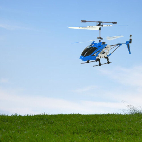 3 Channel Remote Control Helicopter 10m Range, Blue, Electric Toy 2