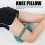 Soft Green Memory Foam Side Leg Pillow with Strap for Comfortable Sleep 4