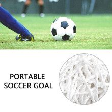 Duurzaam voetbaldoelnet 10x7ft / 18x7ft / 24x8ft, verdikt koord