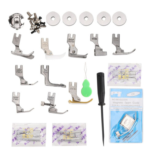 Presser Foot Kit Household Pin Bobbin Case Set 2