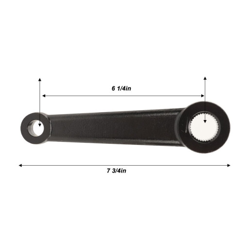 Boîtier de direction renforcé à bras Pitman pour Mustang, Crown Vic, Model A 1