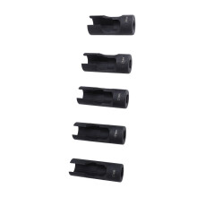 Juego de 5 dados para tuercas de suspensión de acero de 17-24 mm, 1/2 pulg., para mantenimiento de CRV