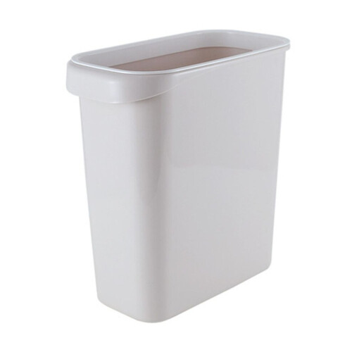 Rectangular Narrow Wastebasket Ideal for Tight Spaces and Easy Cleaning 1