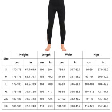 Pantalones de neopreno de 3 mm para hombre, con protección solar UV, varias tallas