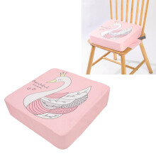 Asiento elevador para niños pequeños para mesa de comedor, 32 x 32 x 8 cm, cojín antideslizante con