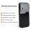 Microscope pour iPhone 15 Pro avec grossissement 400x et LED - Protection à 360 3