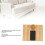 Bamboo Sofa Armrest Tray for Dining & Snacks, Detachable Cup Holder 4