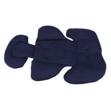Cuscino universale per seggiolino auto per bambini, 45x68 cm, morbido, blu scuro