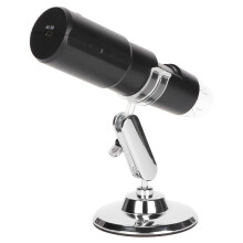 Wireless Digital Microscope 50X-1000X USB Handheld with 8 LEDs, Black
