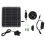 Pompa solare versatile da 50 W con serbatoio per uso diurno e notturno 3