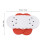 Waist Twisting Disc Double Pedal, PP, Red, Split Type, Silent Workout 2