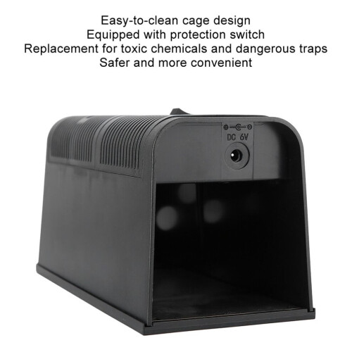 Electronic High Voltage Rat Trap Electric Shock Mice Mouse Rodent Killer 2