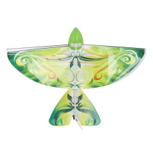Oiseau volant radiocommandé pour intérieur/extérieur avec LED, contrôle 2,4 GHz, design vert