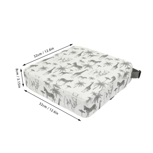 Cuscino rialzato per bambini resistente all'acqua 32x32x8 cm per casa e esterni 1