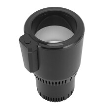 Draagbare autokoeler met bekerhouder (12V), 16,5 x 11,5 x 7 cm, stille koeling
