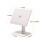 Bärbart vitt bokställ 260x210x375mm justerbart ABS-läsställ 2