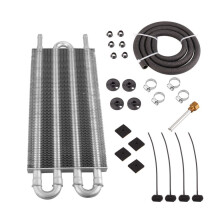 Duurzame 4-rijige buiscondensor voor verbeterde energie-efficiëntie van auto-airconditioning.