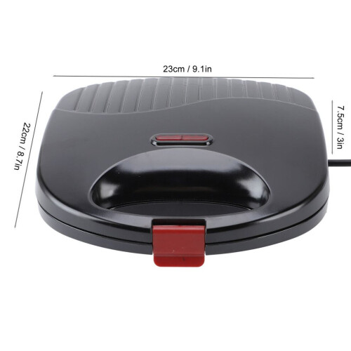 750W Double-Sided Electric Sandwich Maker, Non-Stick, EU Plug 1
