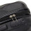 Living And Home 20 Inch Wavy Texture Hard Shell Travel Suitcase, Black 5