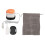 Mini White Orange Heat Transfer Machine 3 Modes, Auto Shut Off, 220V 2