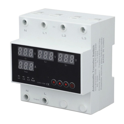 Fireproof PC Shell ATS for Stable & Uninterrupted Power Supply