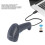 2.4G Bluetooth USB 1D Wireless Barcode Scanner, 2000mAh, Portable 4
